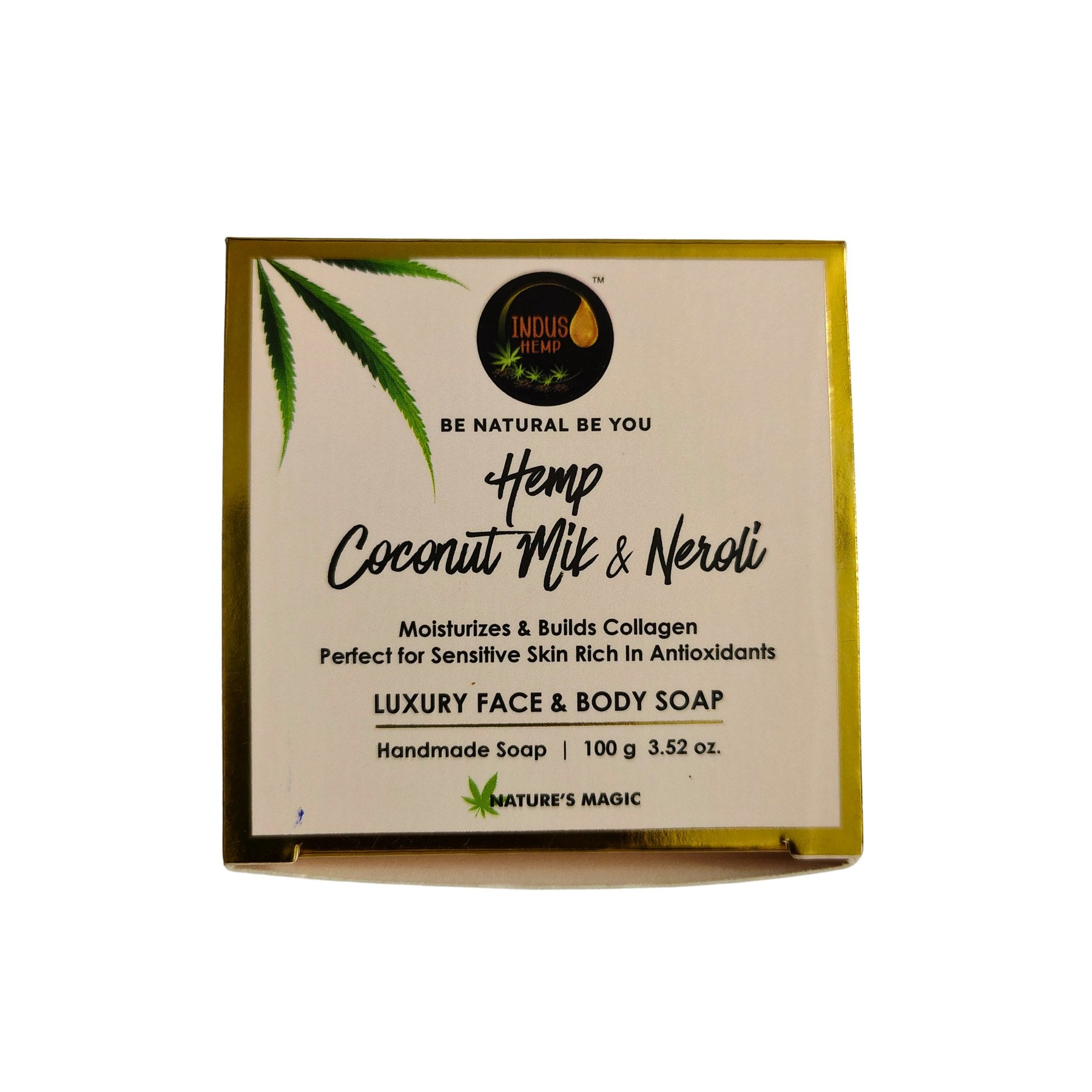 Hemp Coconut Milk & Neroli Soap Bar 100g
