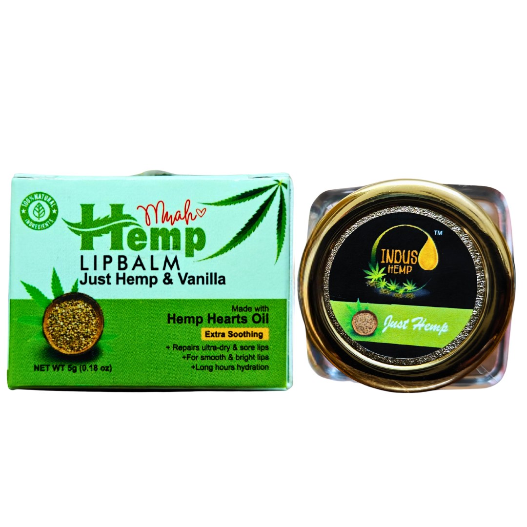 Indus Hemp Lip Balm � Just Hemp & Vanilla 5g