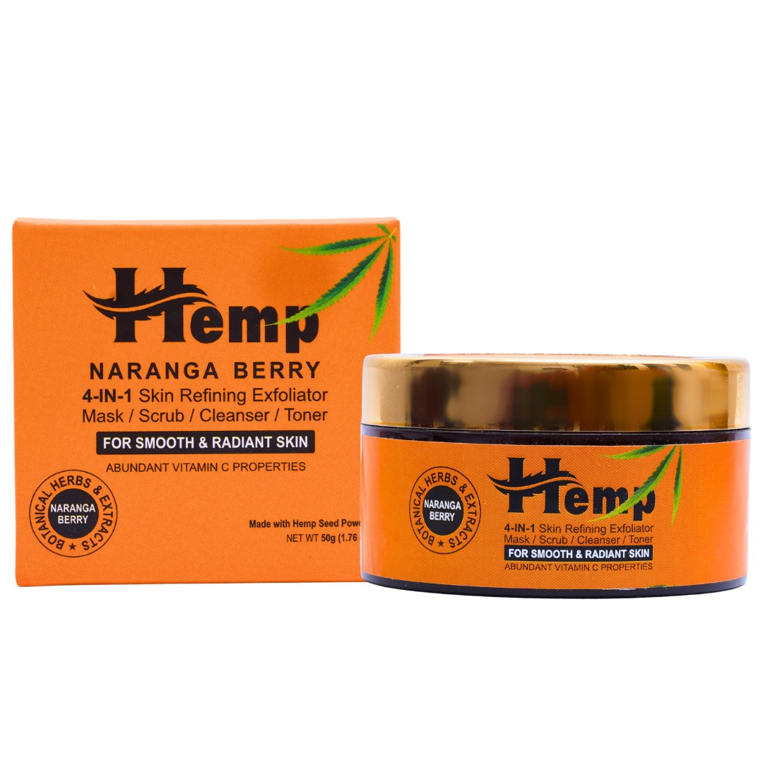 Indus Hemp Naranga Berry � 4-in-1 Skin Refining Exfoliator 50g