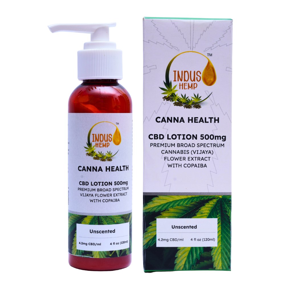 Canna Health CBD Lotion 500mg � Unscented 120ml