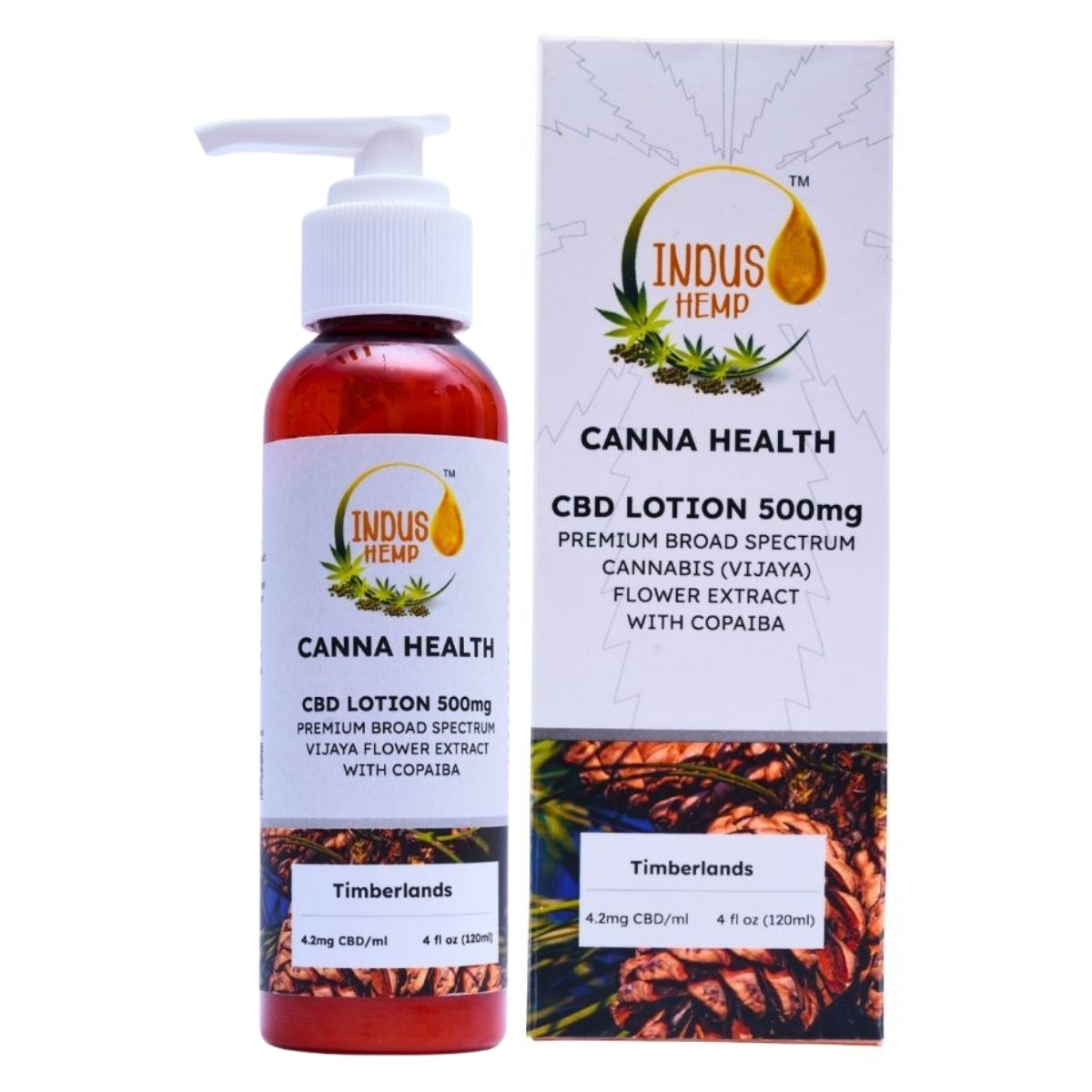 Canna Health CBD Lotion 500mg � Timberlands 120ml