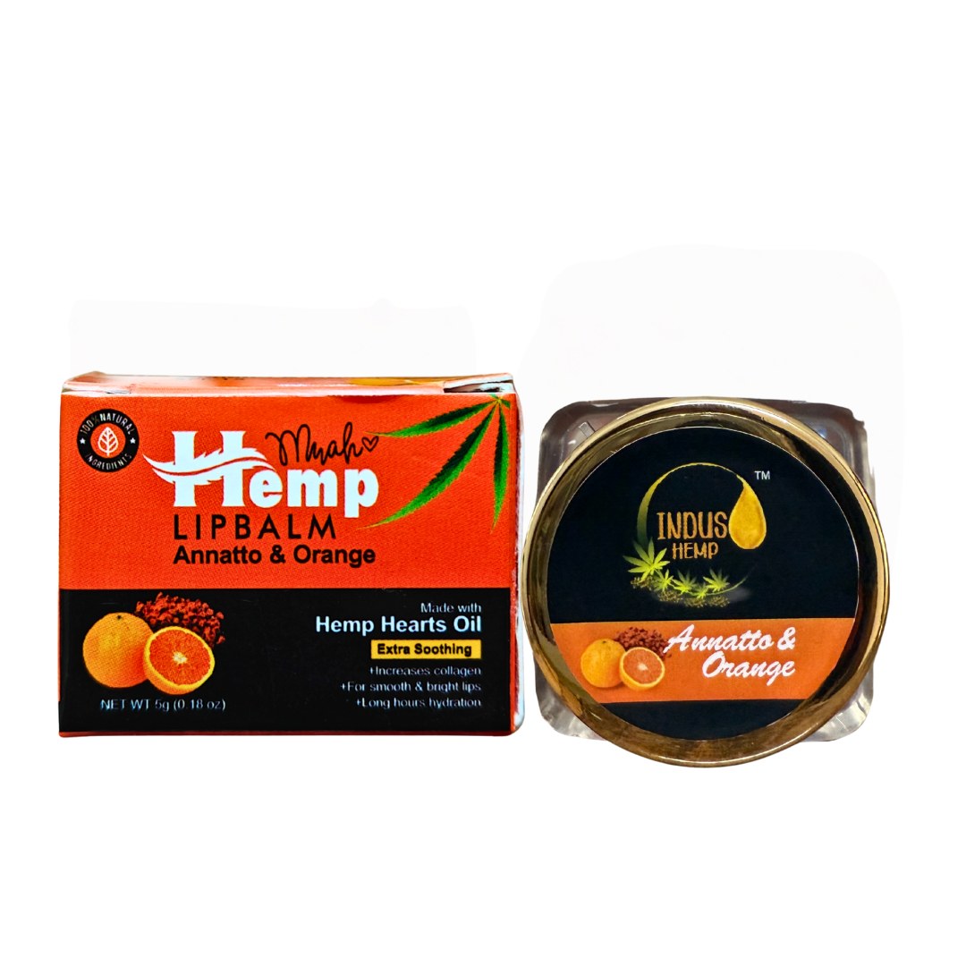 Indus Hemp Lip Balm � Annato & Strawberry 5g