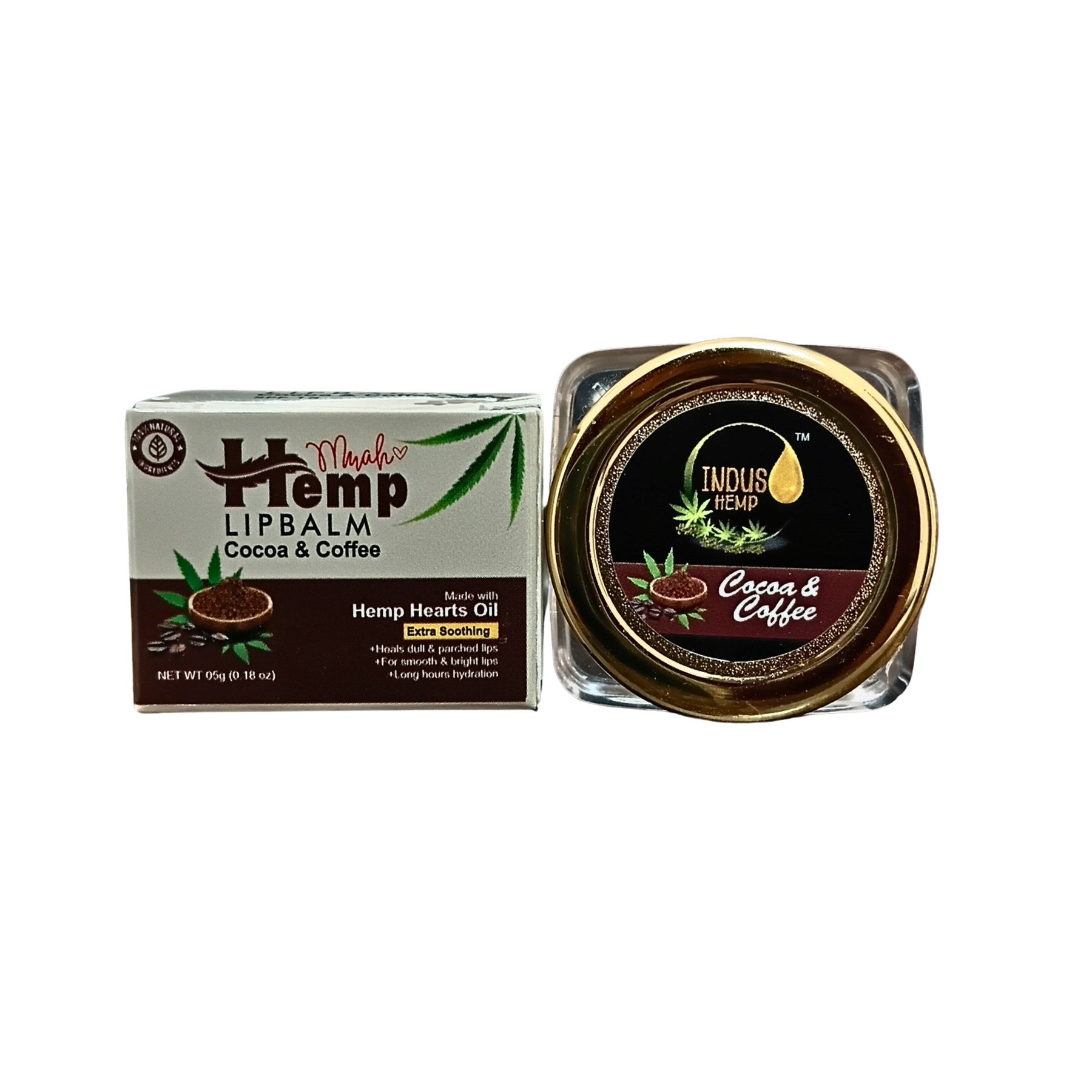 Indus Hemp Lip Balm � Cocoa & Coffee 5g