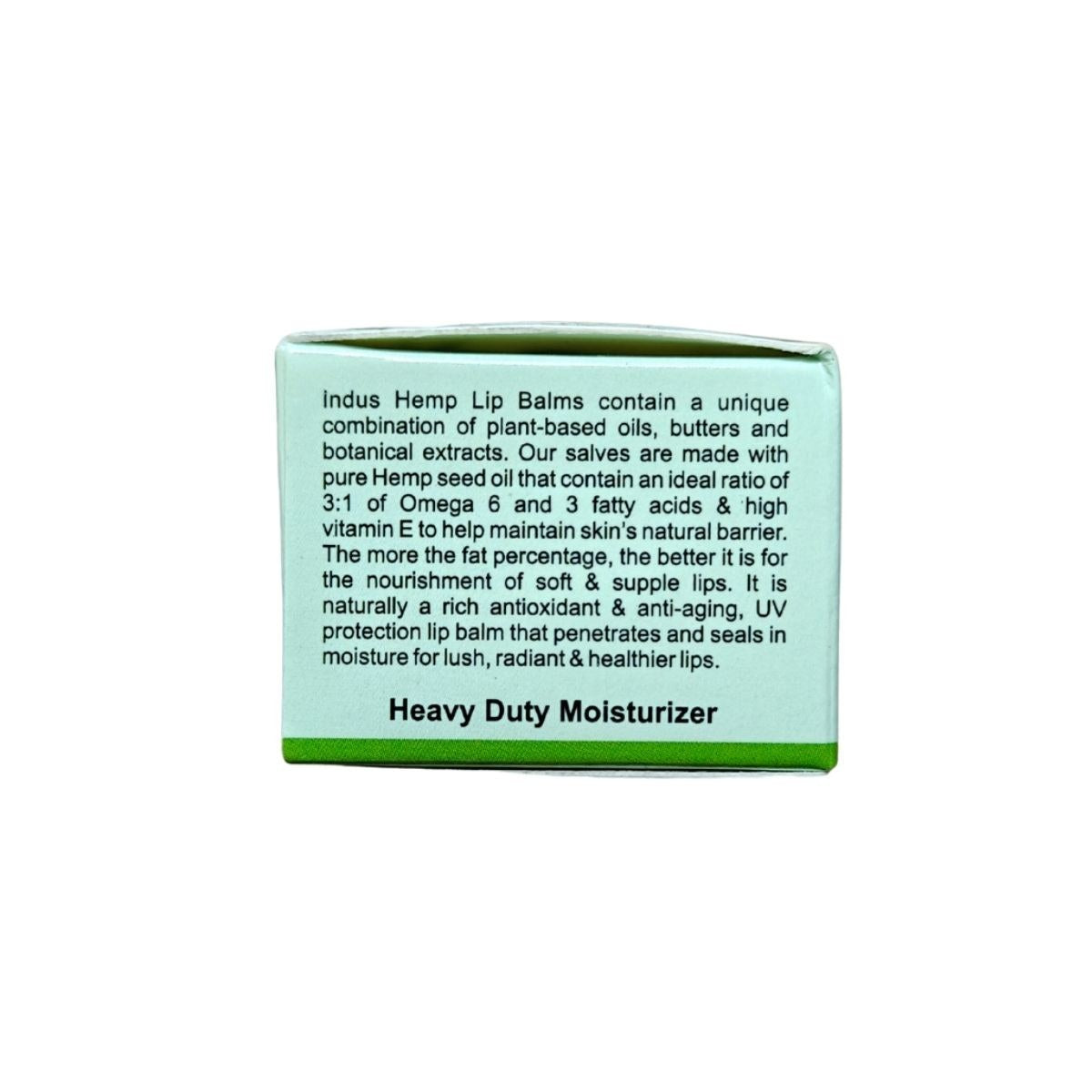 Indus Hemp Lip Balm � Just Hemp & Vanilla 5g