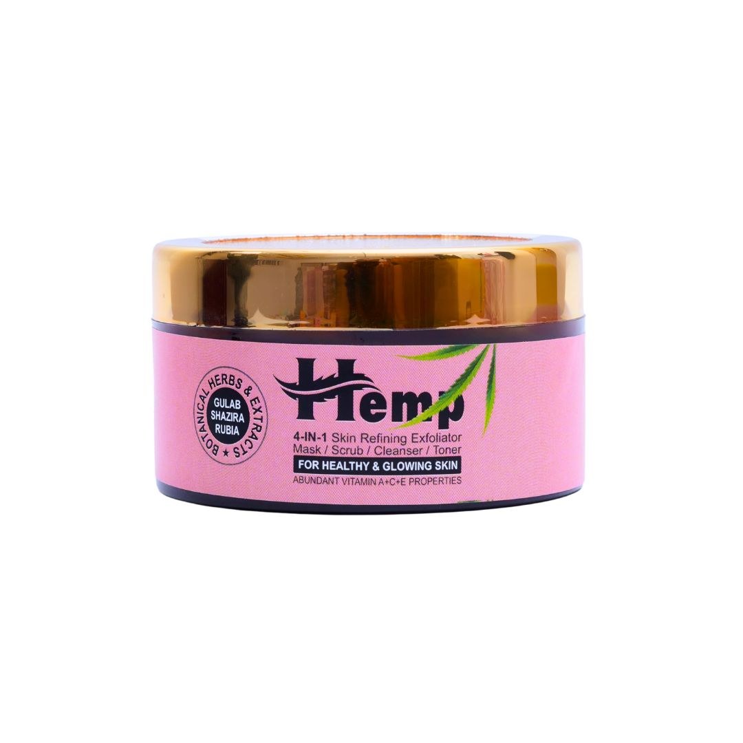 Indus Hemp Gulab Shazira Rubia � 4-in-1 Skin Refining Exfoliator 50g