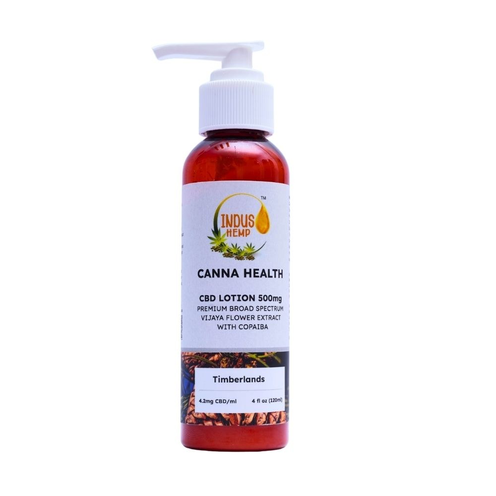 Canna Health CBD Lotion 500mg � Timberlands 120ml
