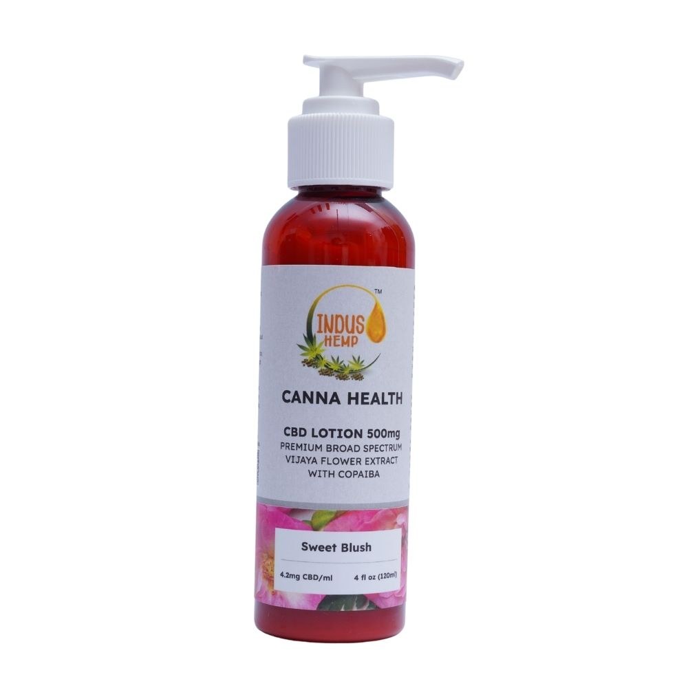 Canna Health CBD Lotion 500mg � Sweet Blush 120ml