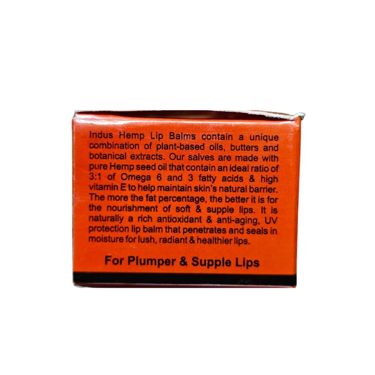 Indus Hemp Lip Balm � Annato & Strawberry 5g