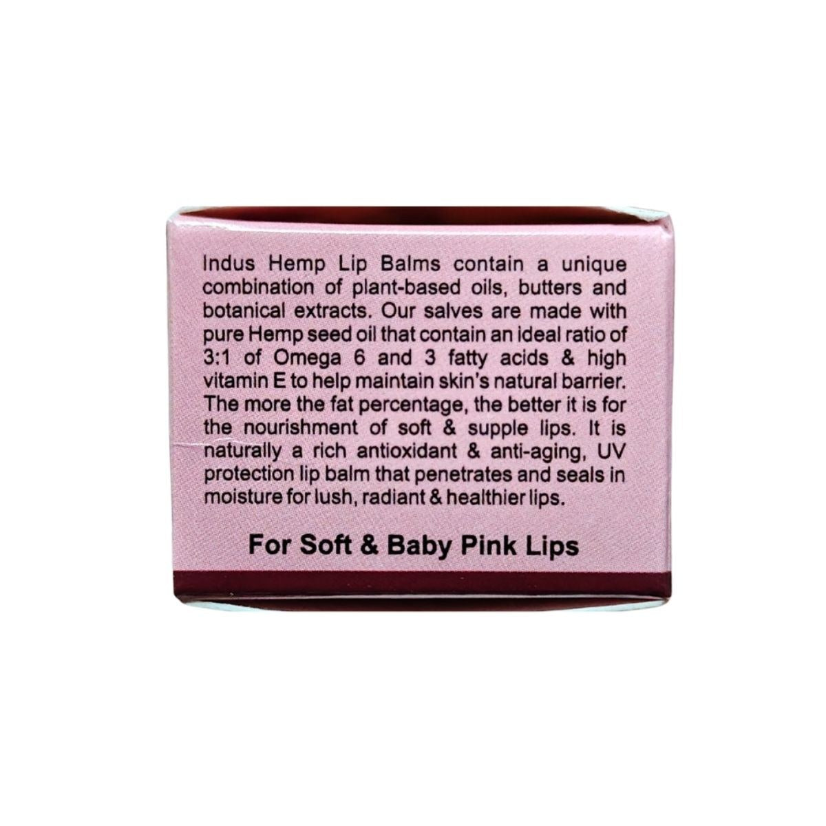 Indus Hemp Lip Balm � Beetroot & Rose 5g