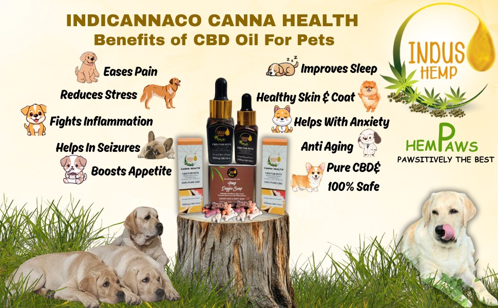 Indus Hemp Canna Health CBD for Pets 250mg