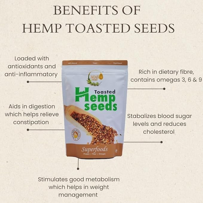 Hemp Toasted Seeds