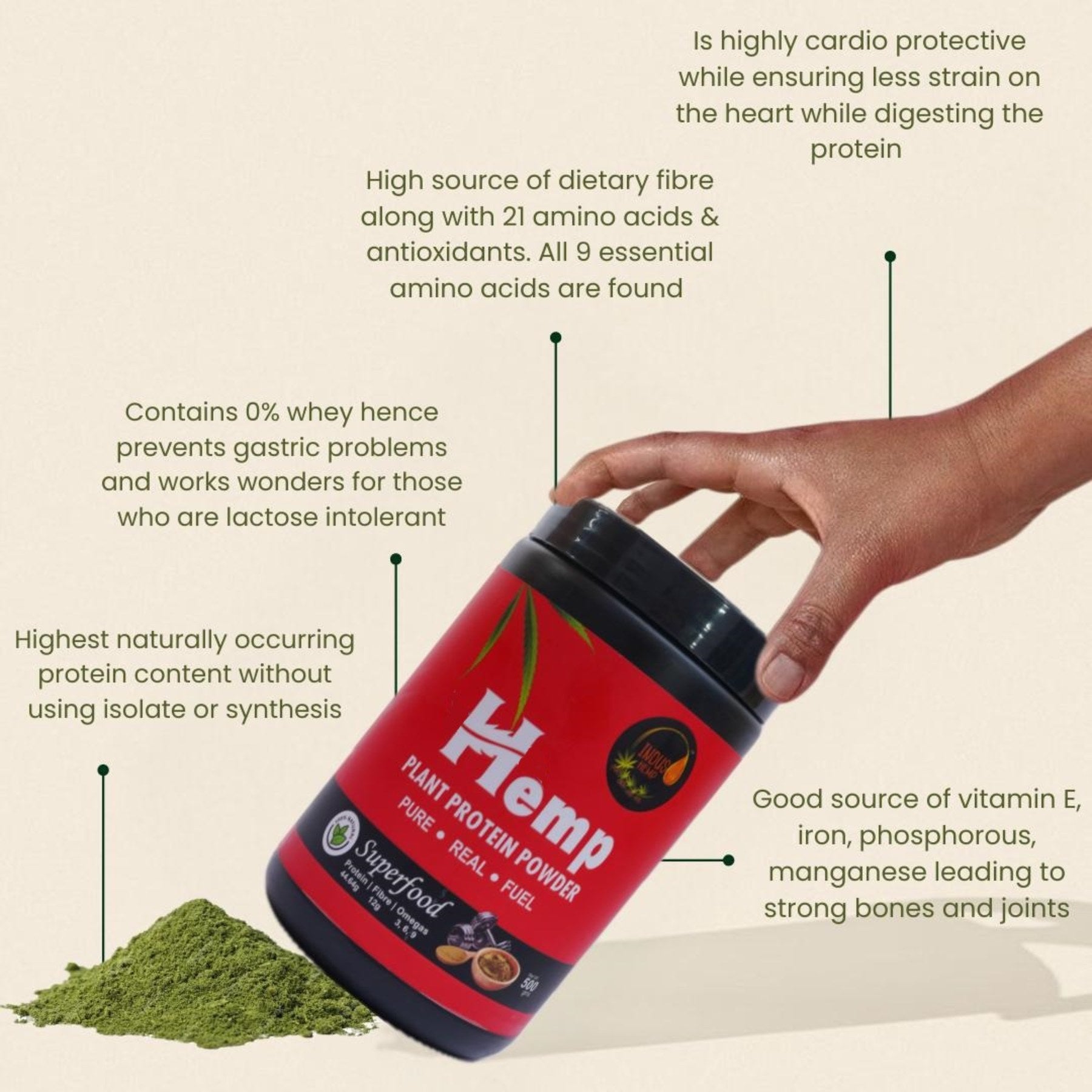 Hemp Protein Powder