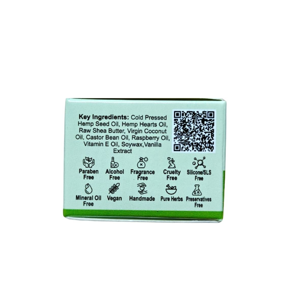 Indus Hemp Lip Balm � Just Hemp & Vanilla 5g