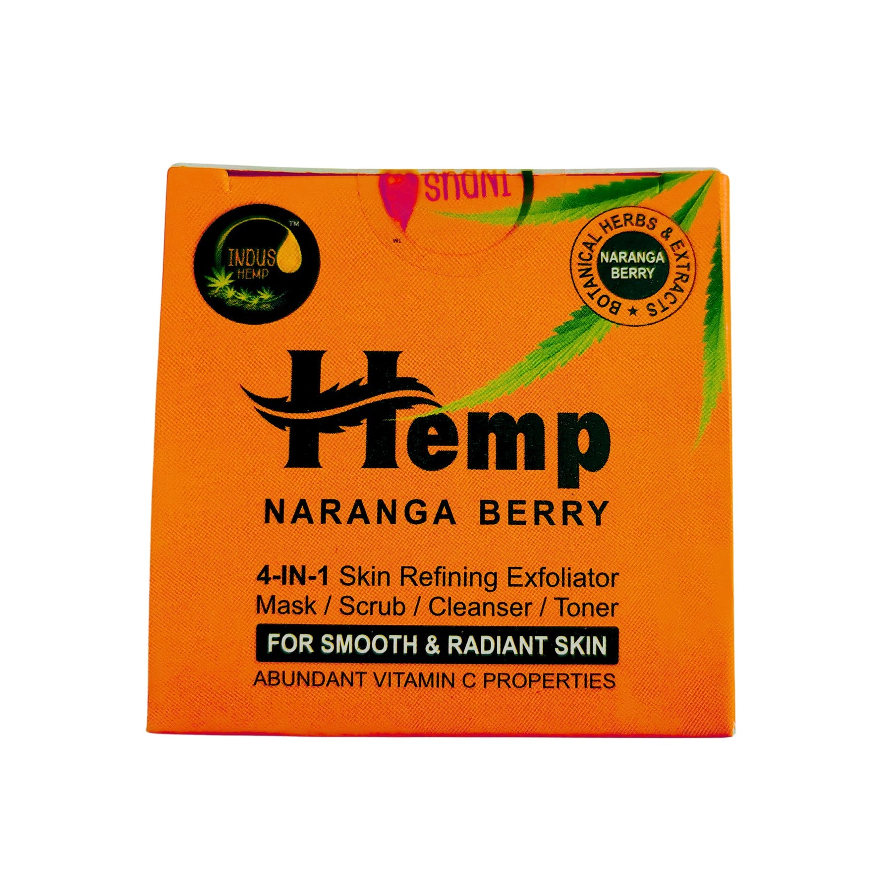 Indus Hemp Naranga Berry � 4-in-1 Skin Refining Exfoliator 50g