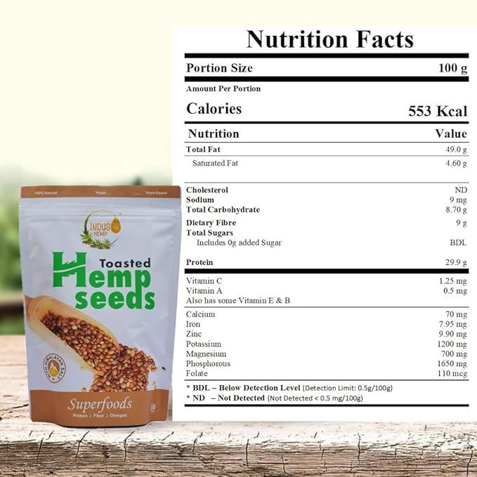 Hemp Toasted Seeds