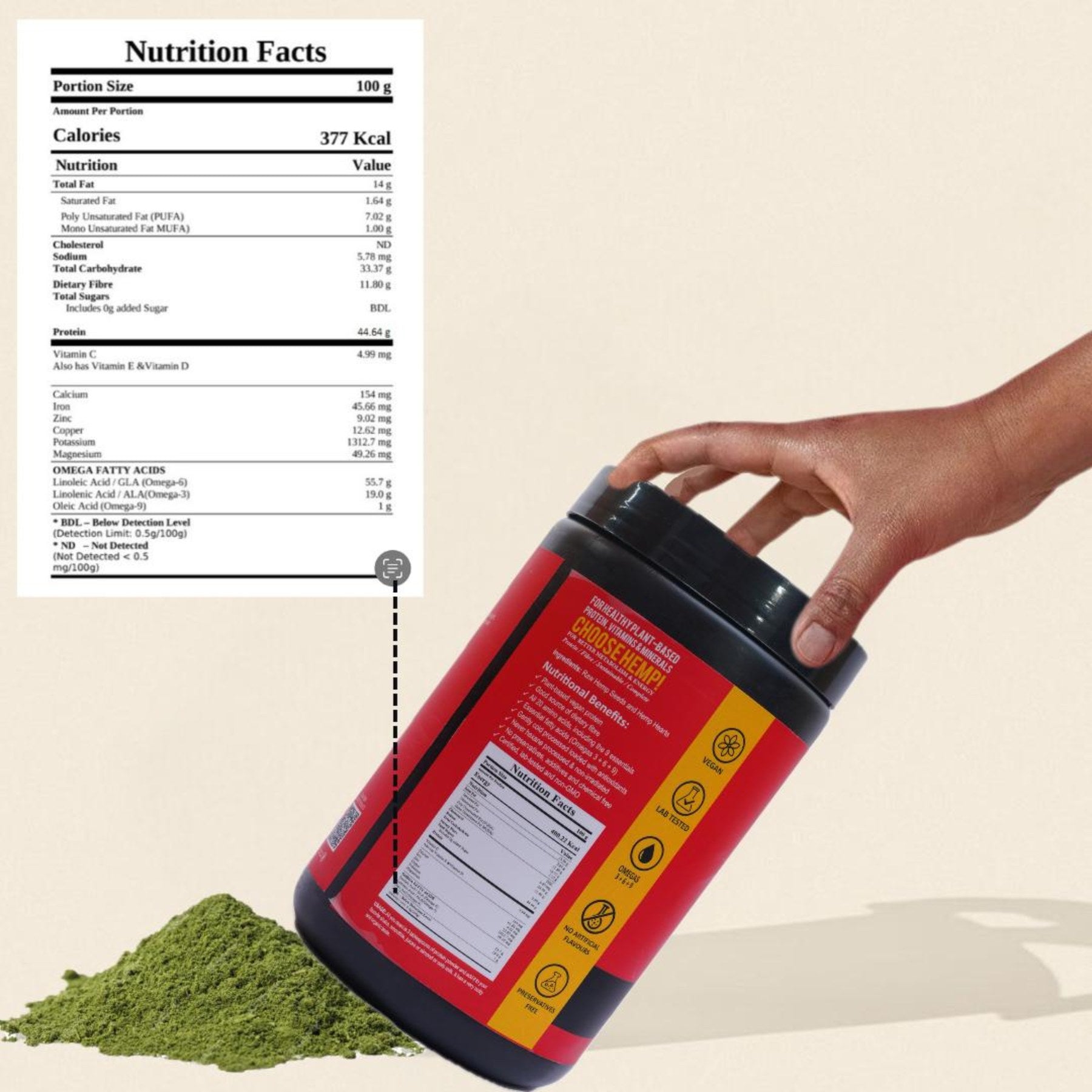 Hemp Protein Powder