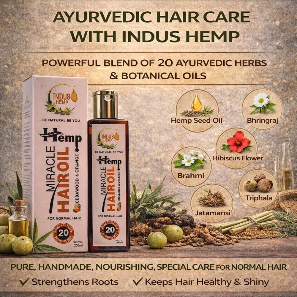 Indus Hemp Miracle Hair Oil