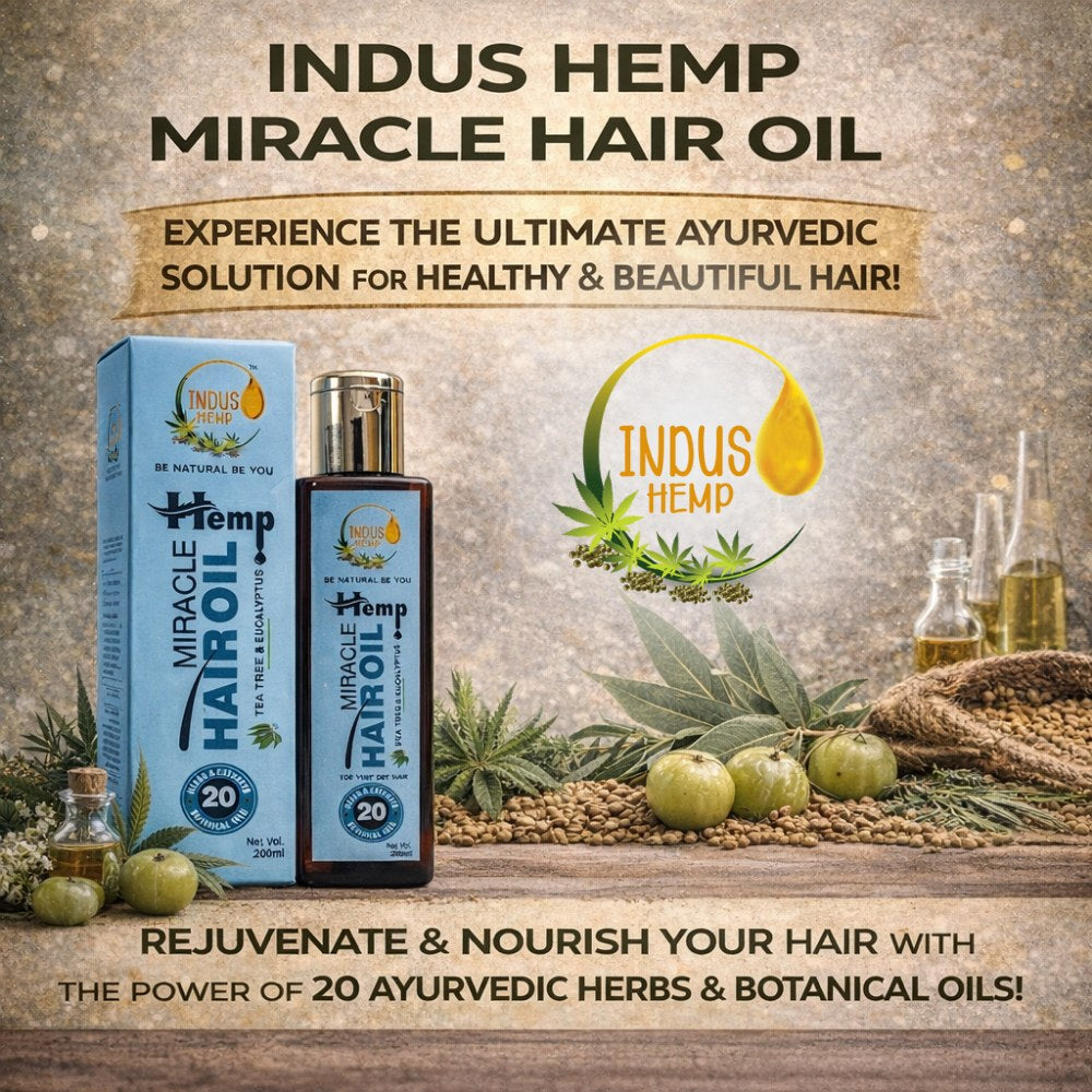 Indus Hemp Miracle Hair Oil