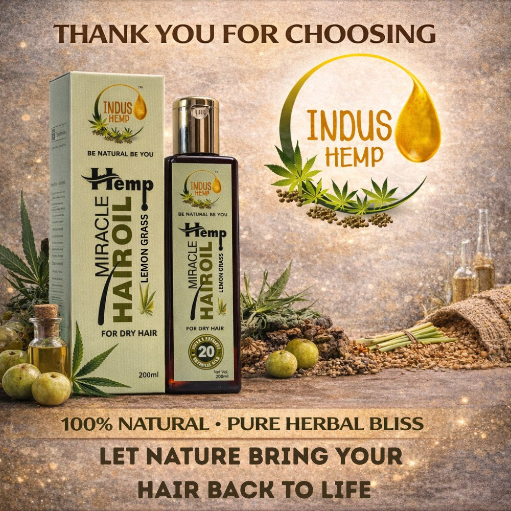 Indus Hemp Miracle Hair Oil